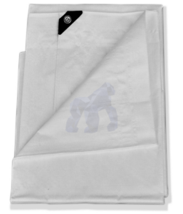 Αδιάβροχος Μουσαμάς Βαρέως Τύπου 8×12m – 190g/m², Λευκός - Image 4