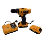 KraftWorld KFW-36V Κρουστικό Δραπανοκατσάβιδο 36V – 2 Μπαταρίες, Κίτρινο - Image 5