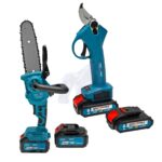 KraftWorld Σετ Κήπου 2 Εργαλείων 36V – Αλυσοπρίονο 15cm & Ψαλίδι Κλαδέματος 25mm - Image 3